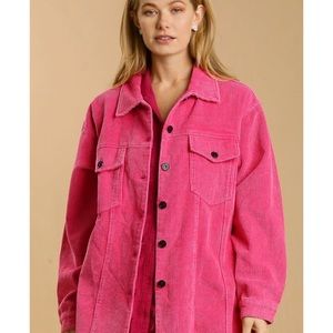 pink shacket